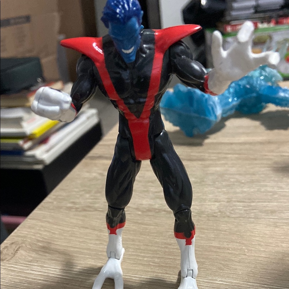 Vintage 1996 Marvel Toybiz Nightcrawler X-Men Classics Action Figure